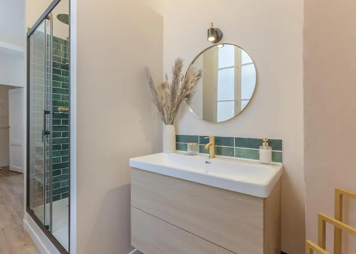 Quarto em Acomodações Particulares Le Nid Des Chartrons - Privee Elegante Au Coeur De Bordéus